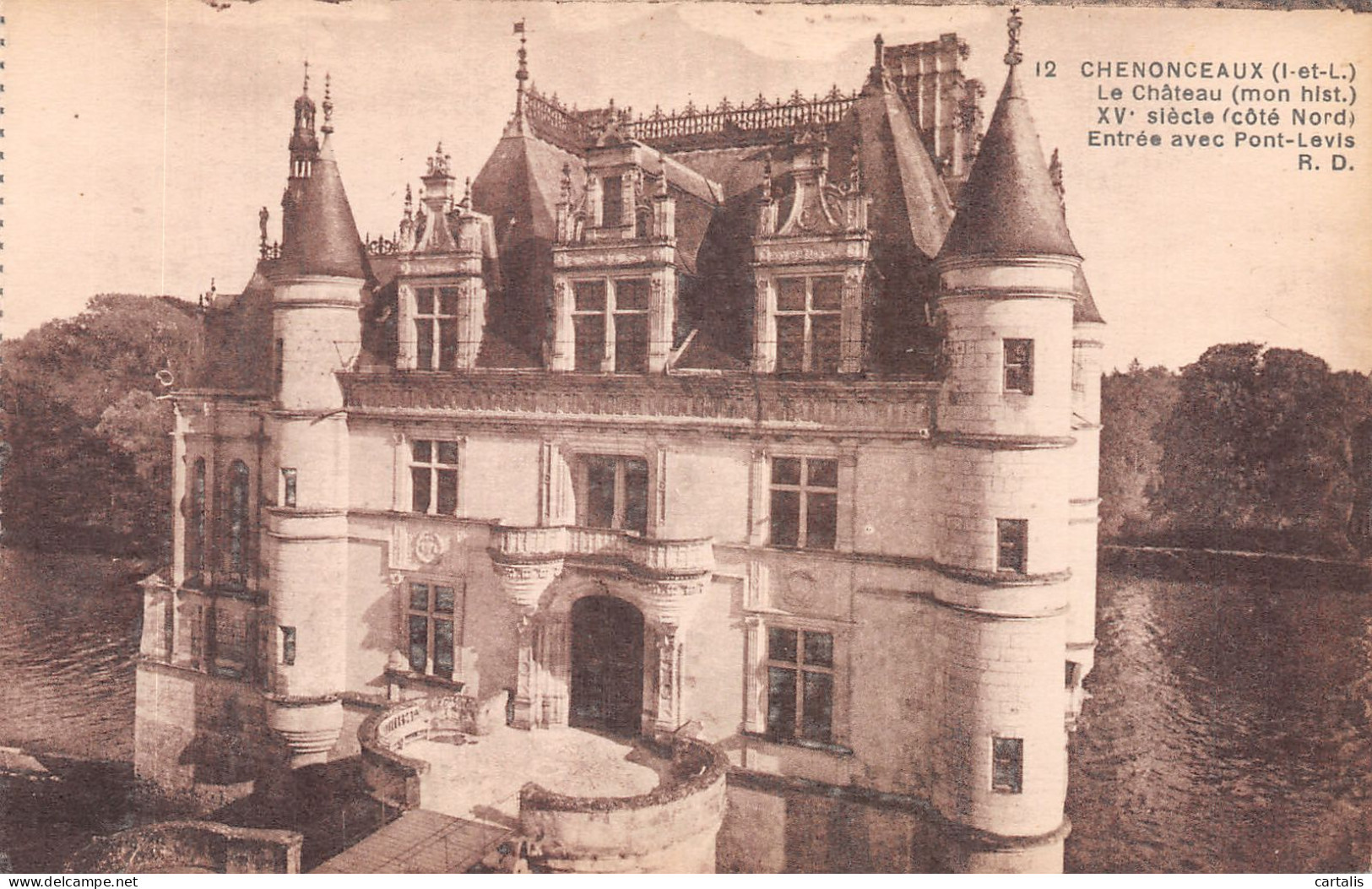 37-CHENONCEAUX-N°4194-B/0097 - Chenonceaux