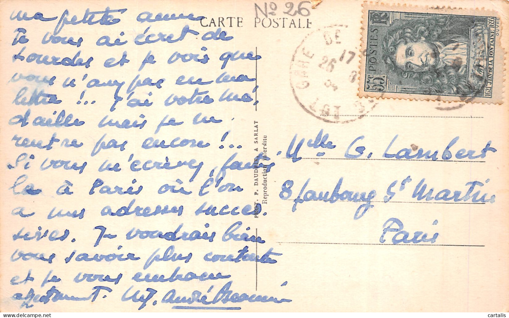 24-LES EYZIES-N°4194-B/0011 - Other & Unclassified