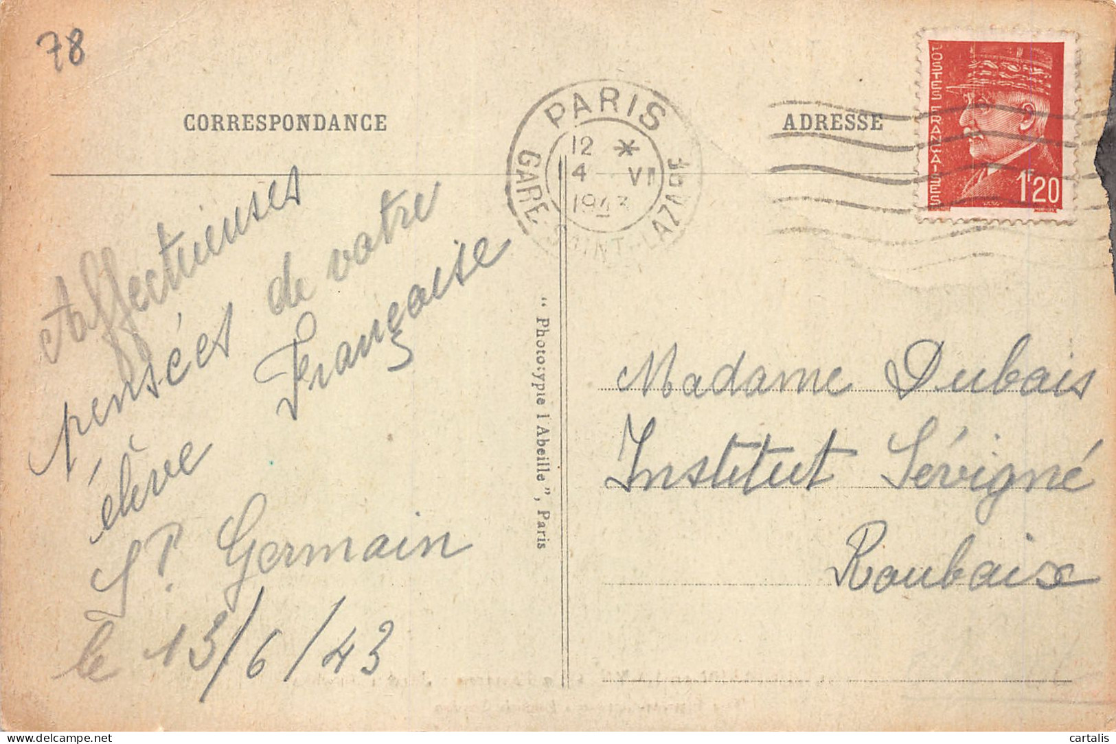 78-SAINT GERMAIN EN LAYE-N°4194-A/0381 - St. Germain En Laye