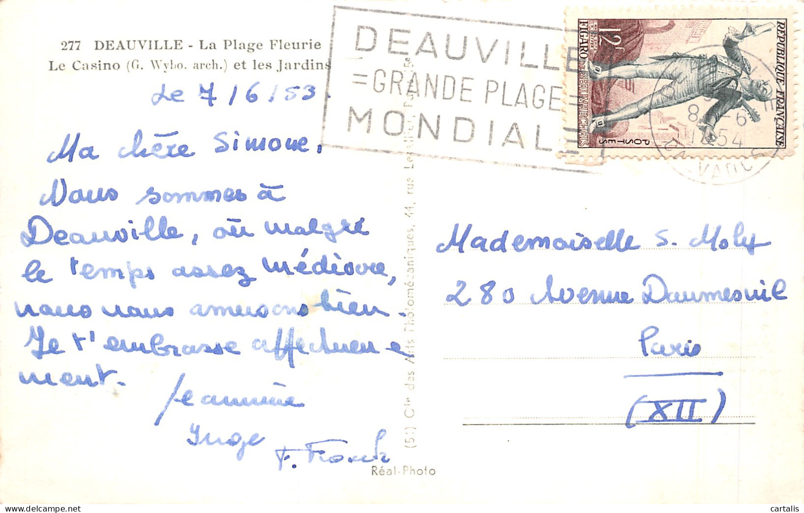 14-DEAUVILLE-N°4194-A/0223 - Deauville