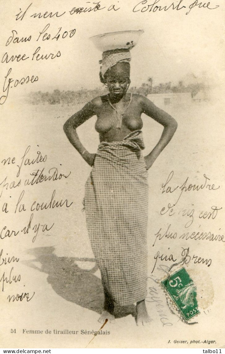Femme De Tirailleur Sénégalais - Senegal