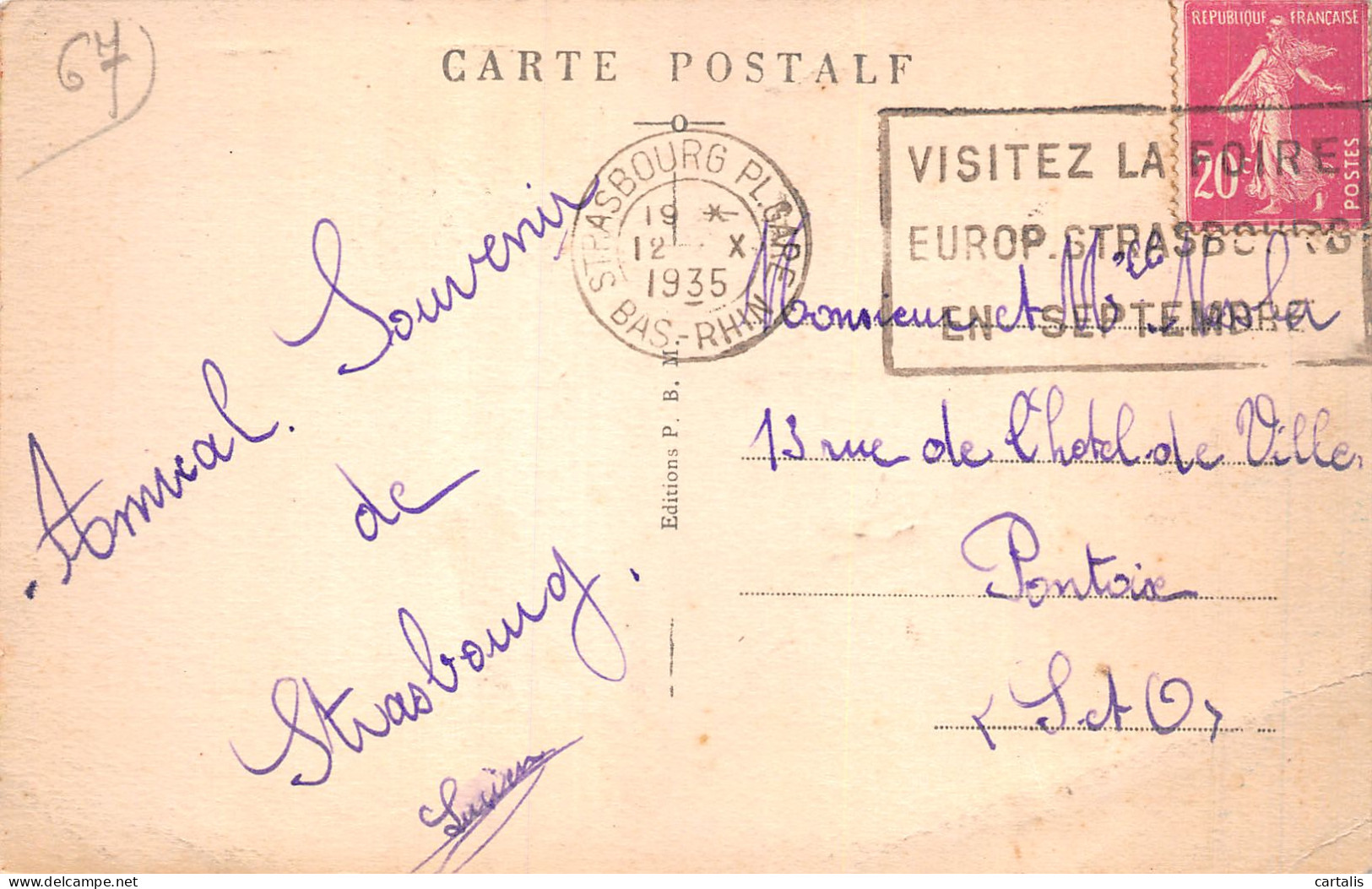 67-STRASBOURG-N°4194-A/0087 - Straatsburg