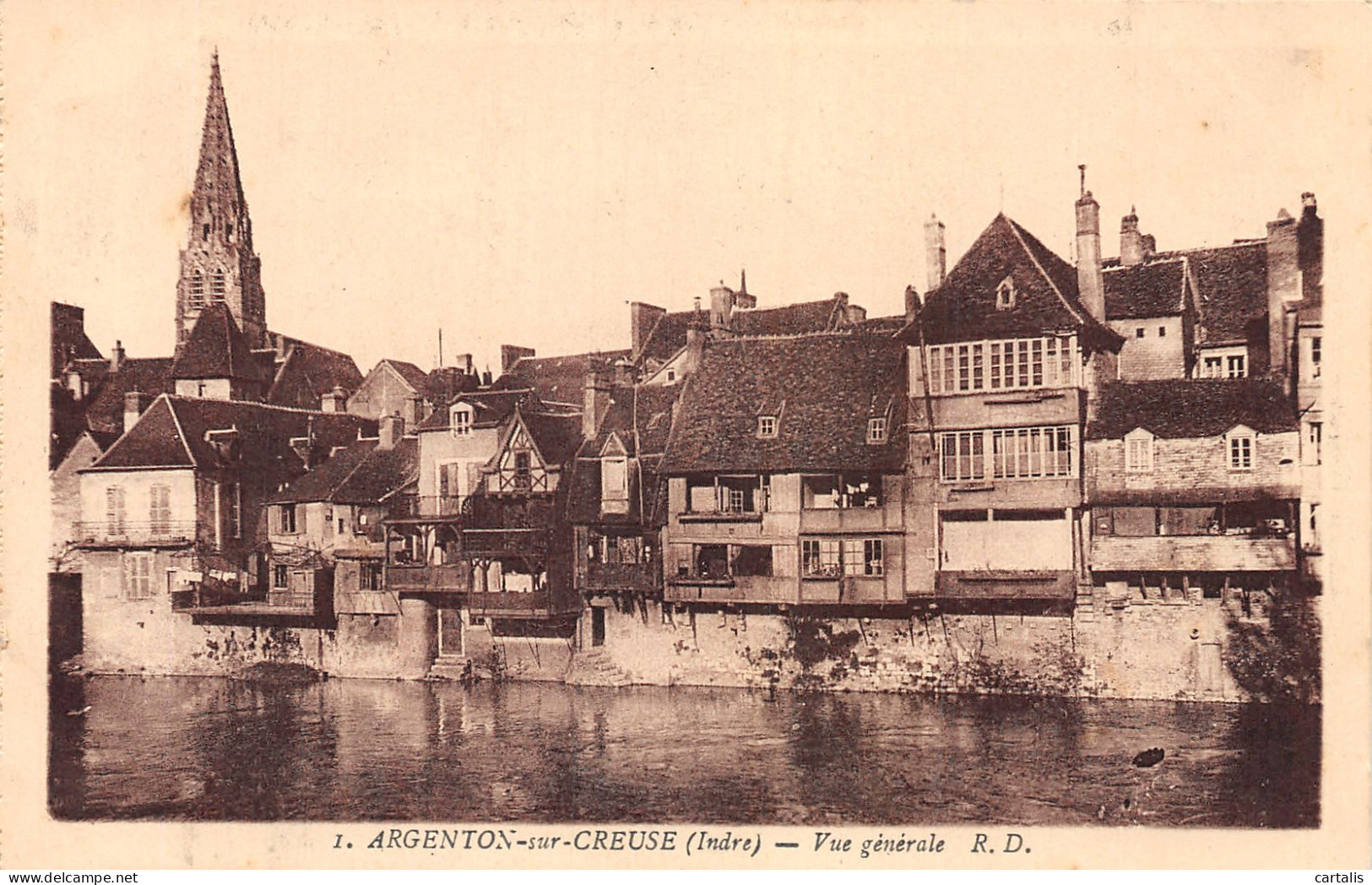 36-ARGENTON SUR CREUSE-N°4193-H/0239 - Other & Unclassified