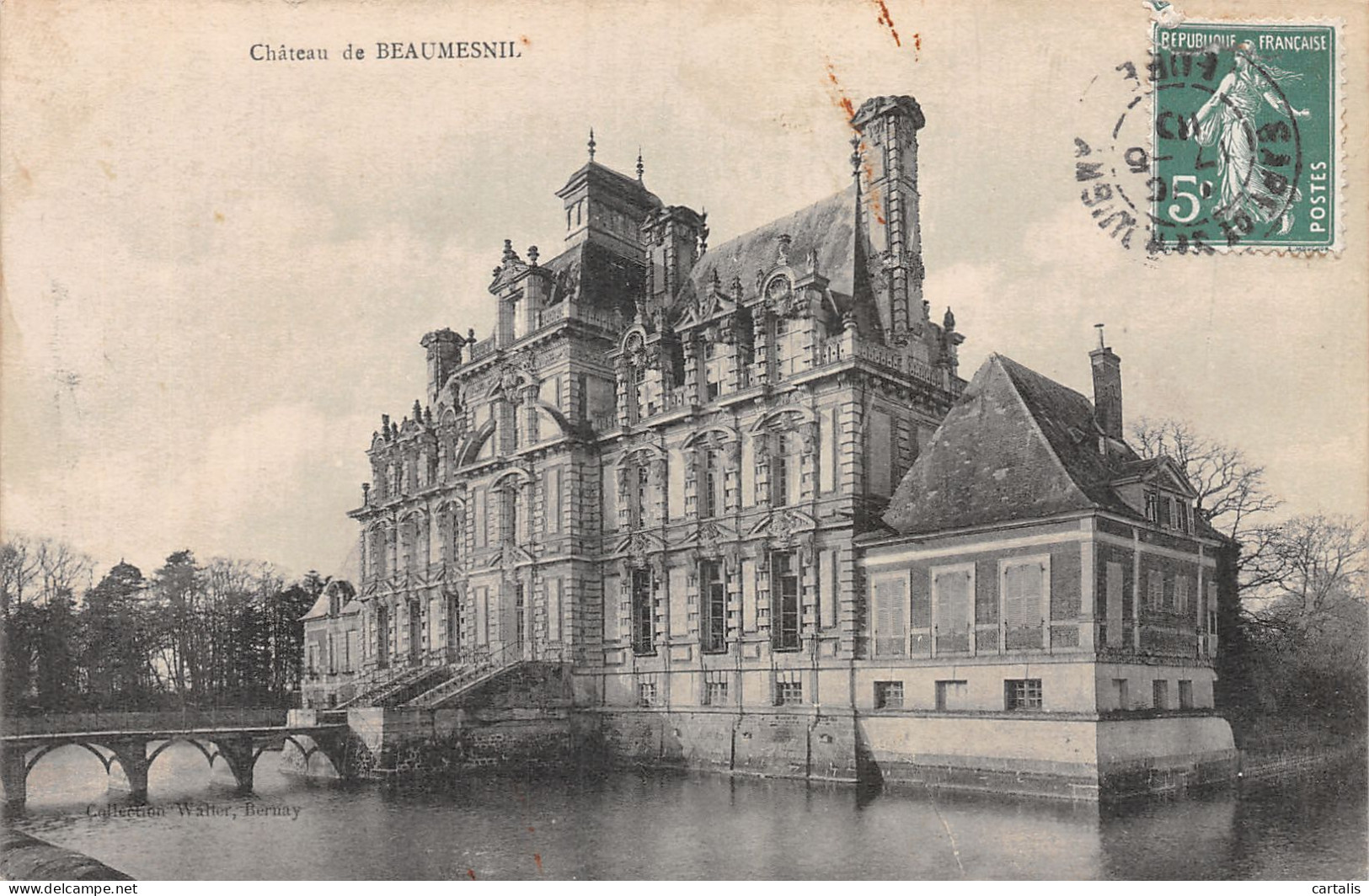 27-BEAUMESNIL-N°4193-H/0133 - Beaumesnil