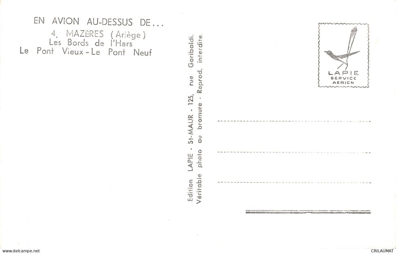 09-MAZERES-N°5142-B/0141 - Sonstige & Ohne Zuordnung