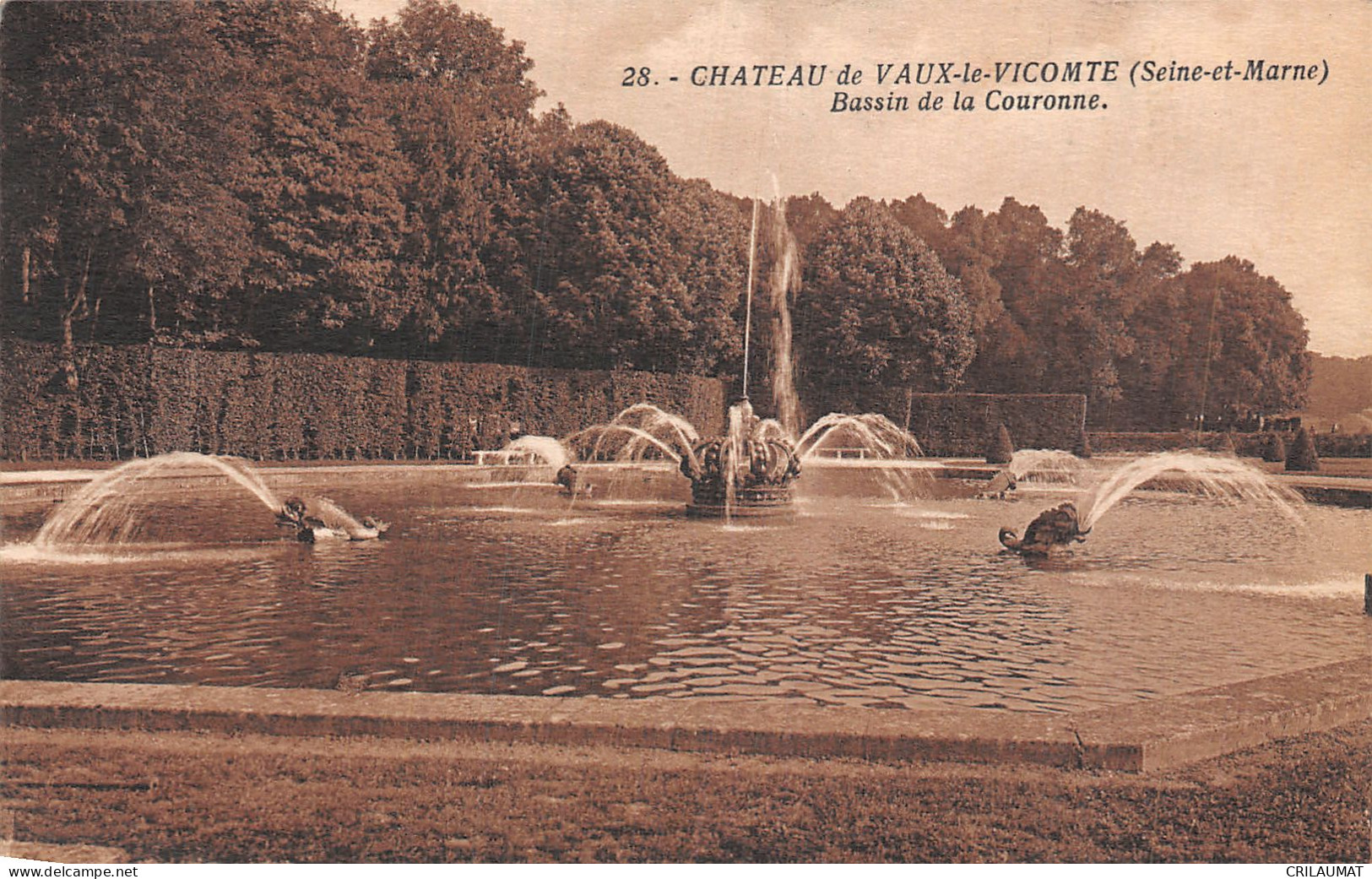 77-VAUX LE VICOMTE-N°5142-B/0071 - Vaux Le Vicomte