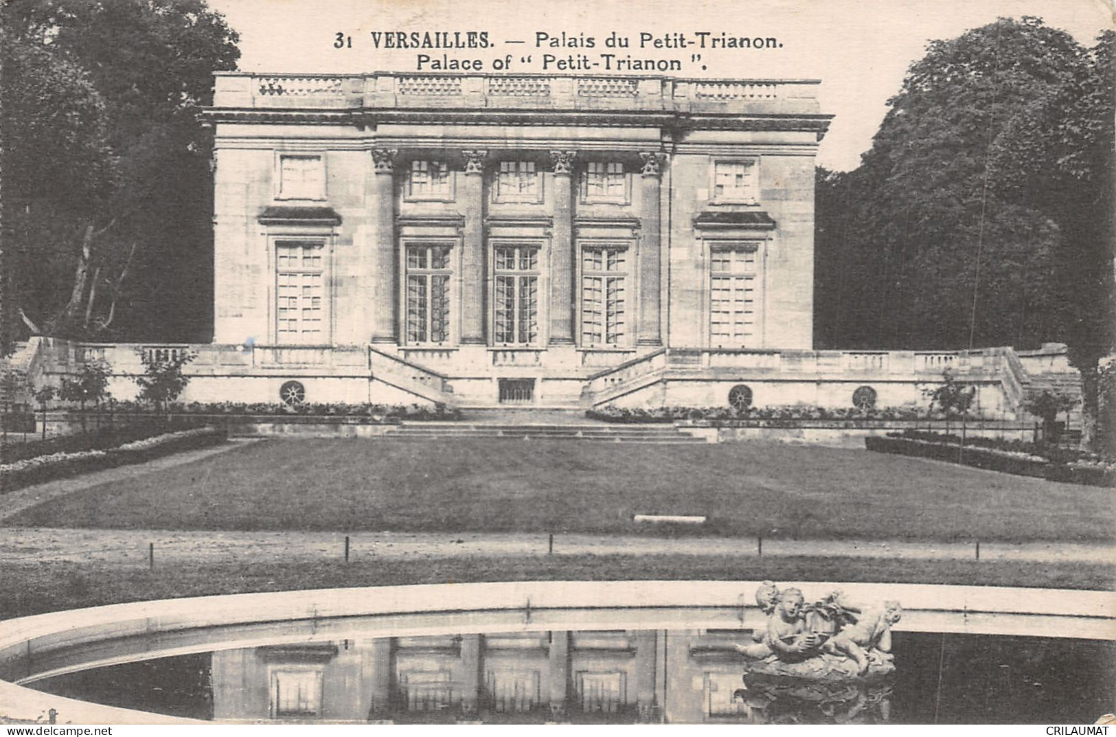 78-VERSAILLES PALAIS DU PETIT TRIANON-N°5142-B/0055 - Versailles (Château)