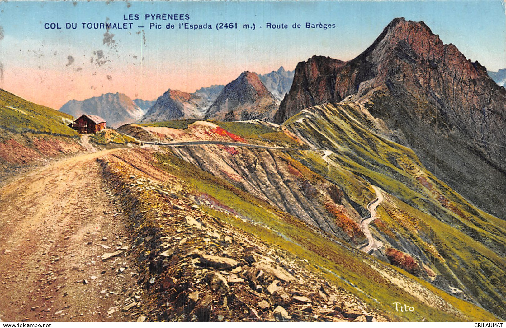 65-COL DU TOURMALET-N°5142-A/0383 - Autres & Non Classés