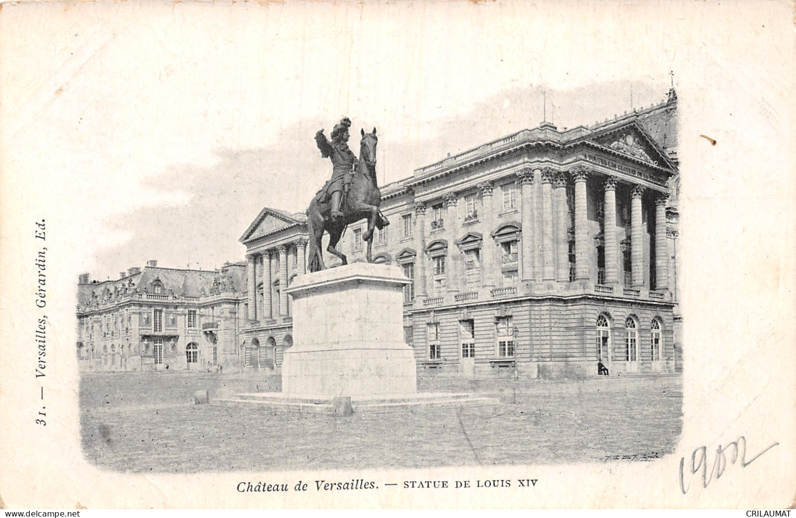 78-VERSAILLES LE CHÂTEAU-N°5142-A/0287 - Versailles (Château)