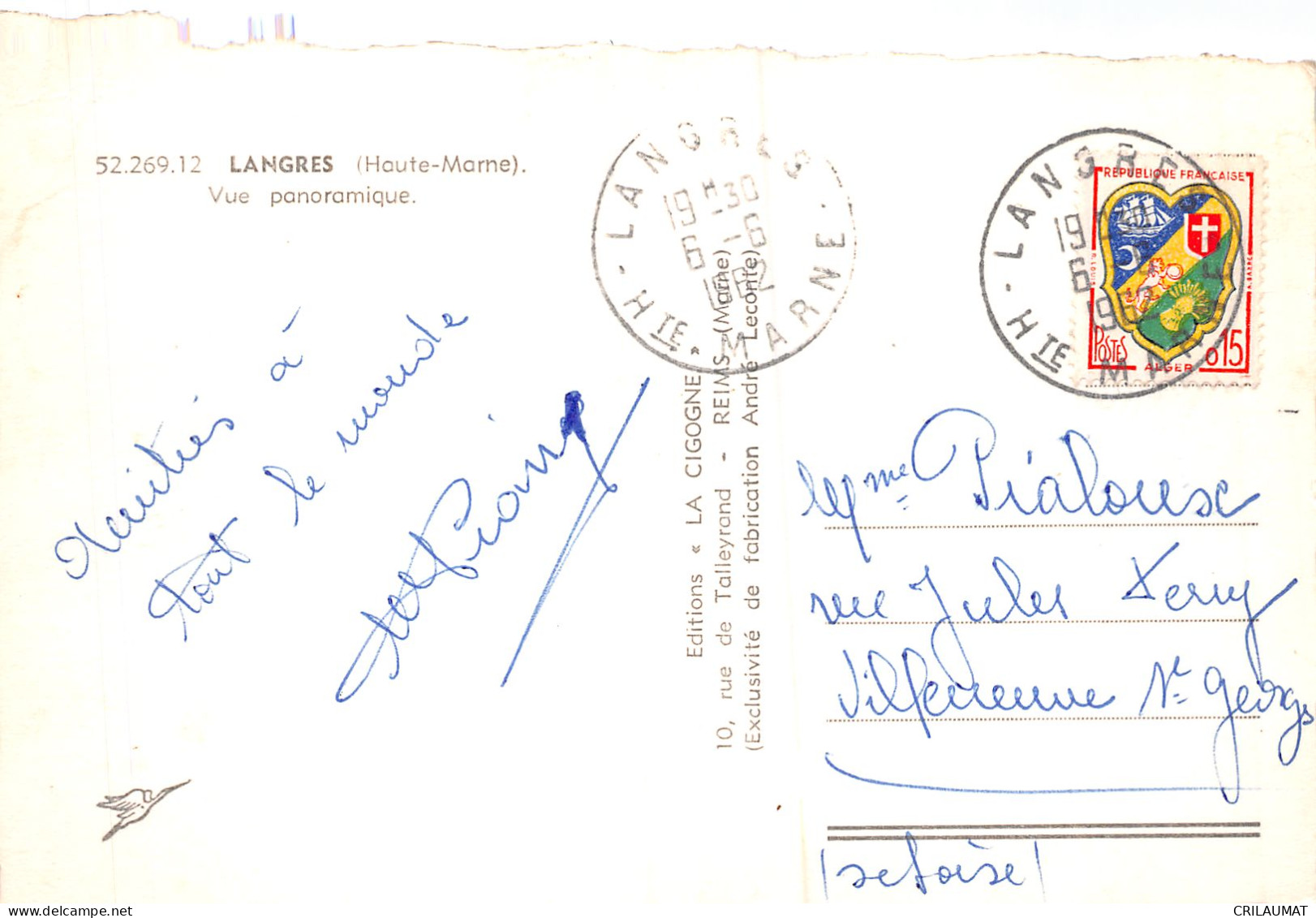 52-LANGRES-N°5142-A/0237 - Langres