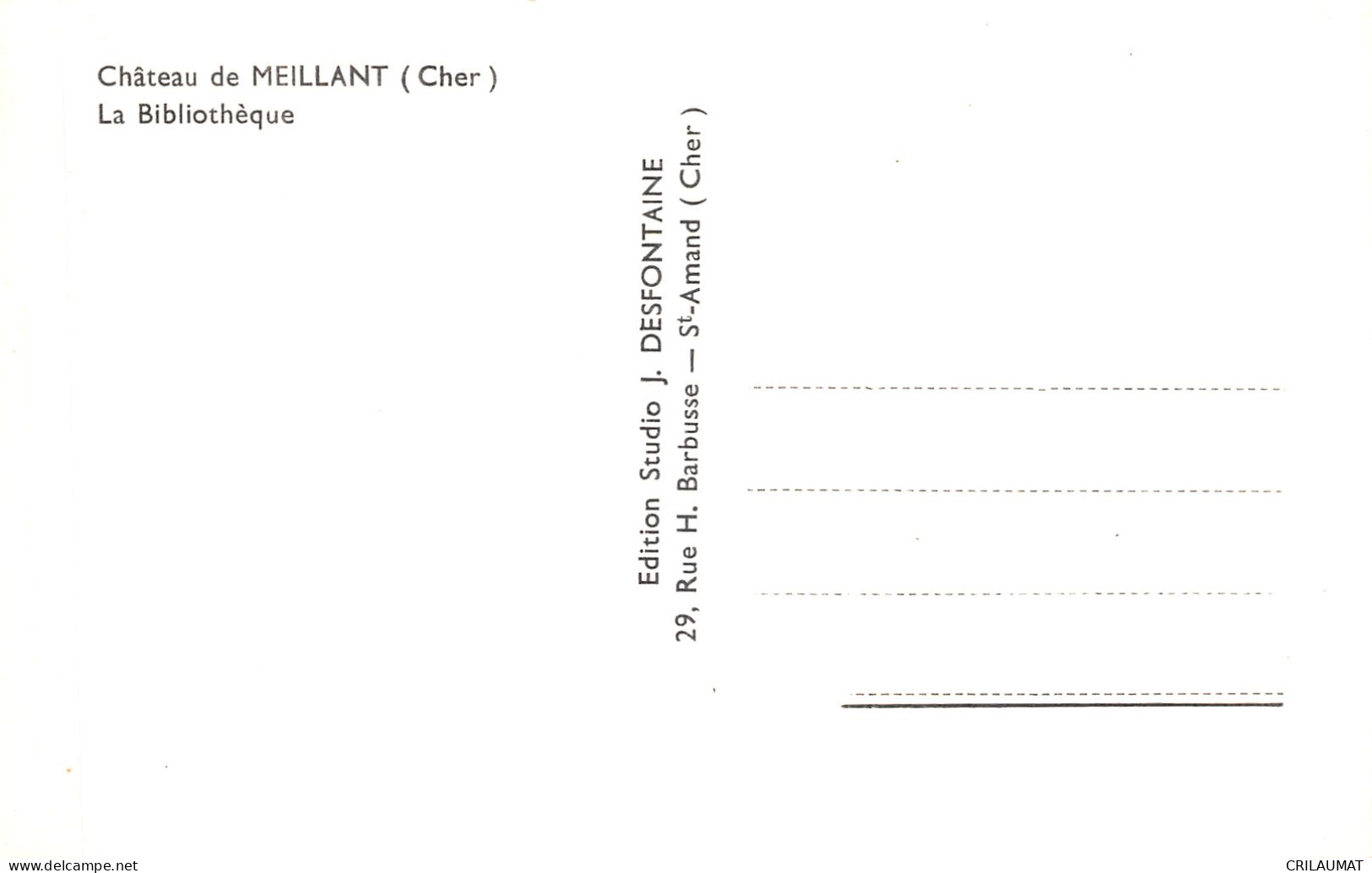 18-MEILLANT-N°5142-A/0133 - Meillant