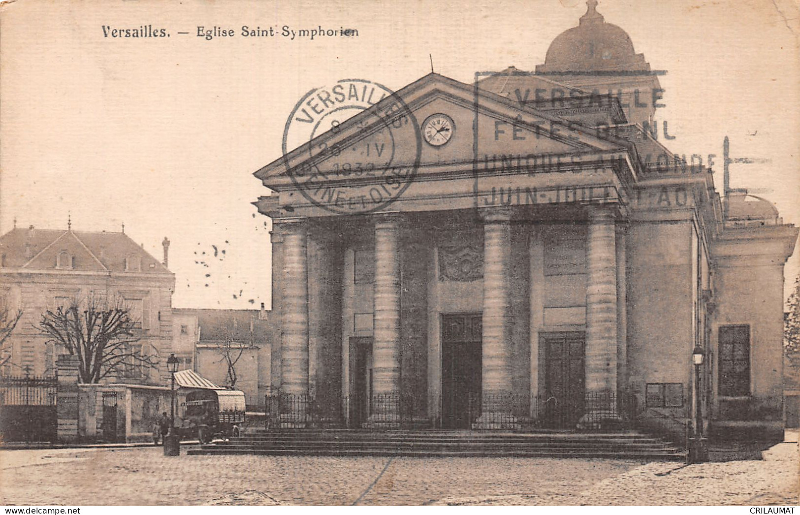 78-VERSAILLES EGLISE SAINT SYMPHORIEN-N°5141-H/0305 - Versailles (Château)