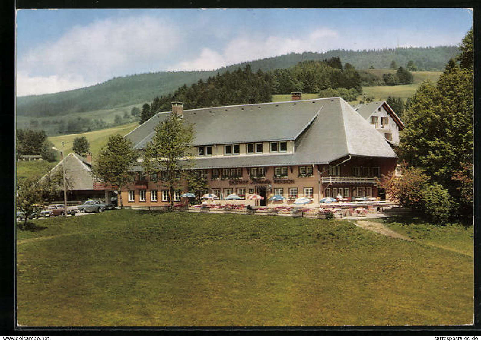 AK Todtmoos-Strick /Südl. Hochschwarzwald, Gasthof-Pension Rössle  - Todtmoos