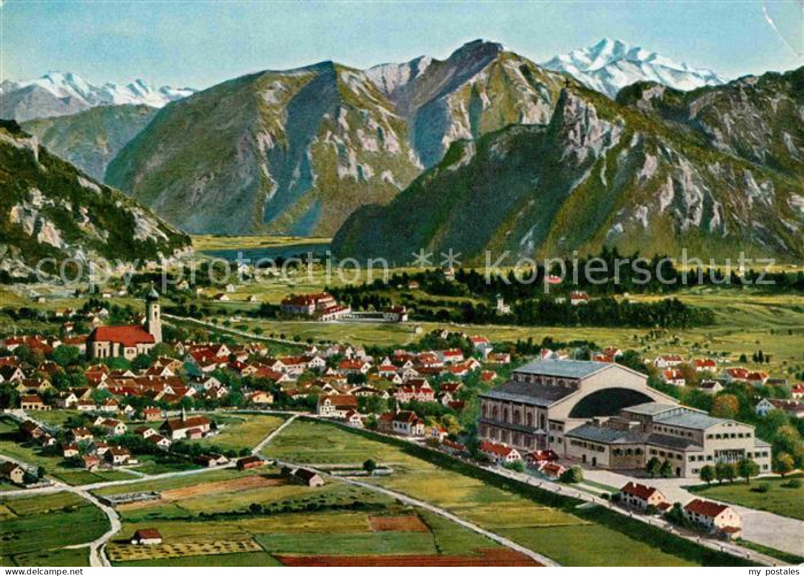 72727729 Oberammergau Fliegeraufnahme Kofel Noth Oberammergau - Oberammergau