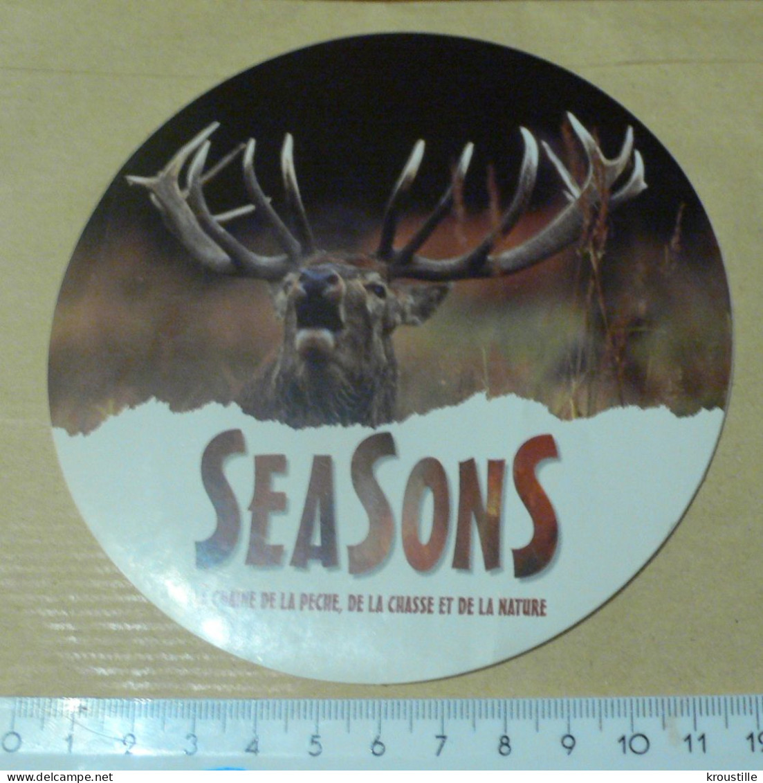 CHASSE / CERF : AUTOCOLLANT SEASONS - Pegatinas