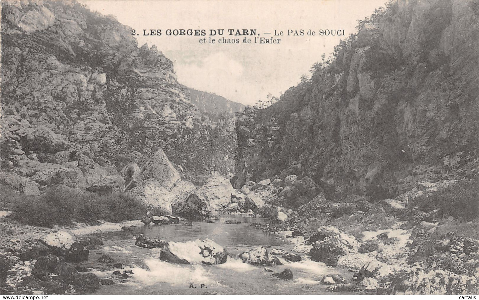 48-GORGES DU TARN PAS DE SOUCI-N°4194-E/0013 - Gorges Du Tarn