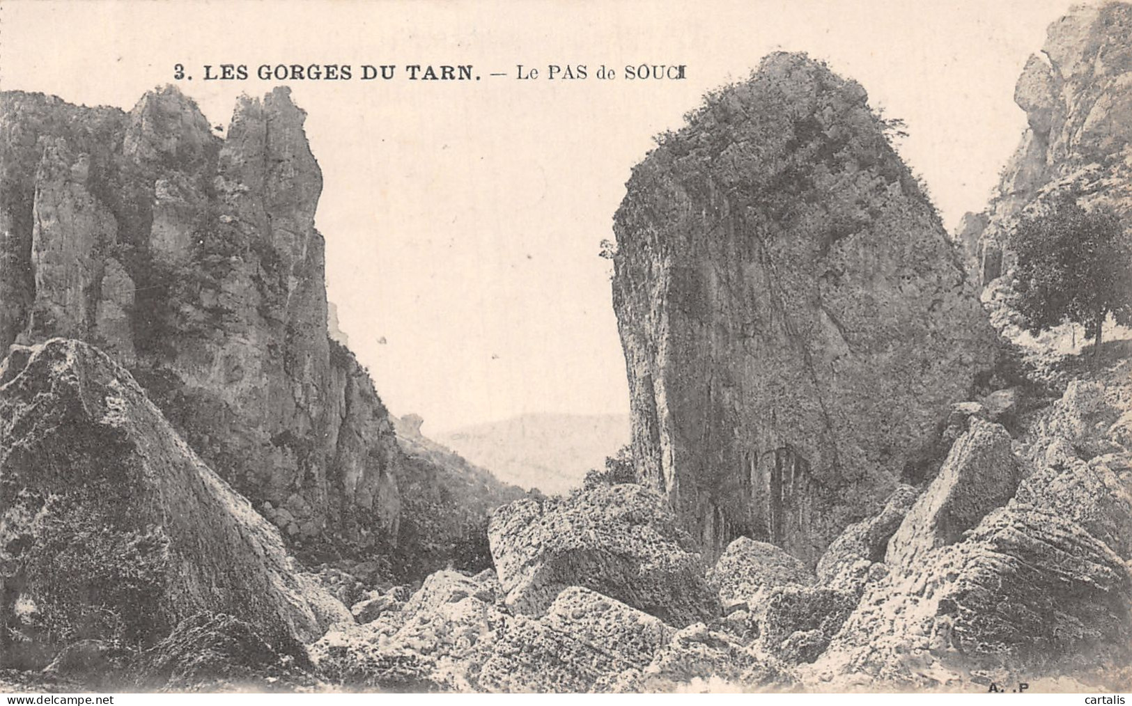 48-GORGES DU TARN PAS DE SOUCI-N°4194-E/0009 - Gorges Du Tarn