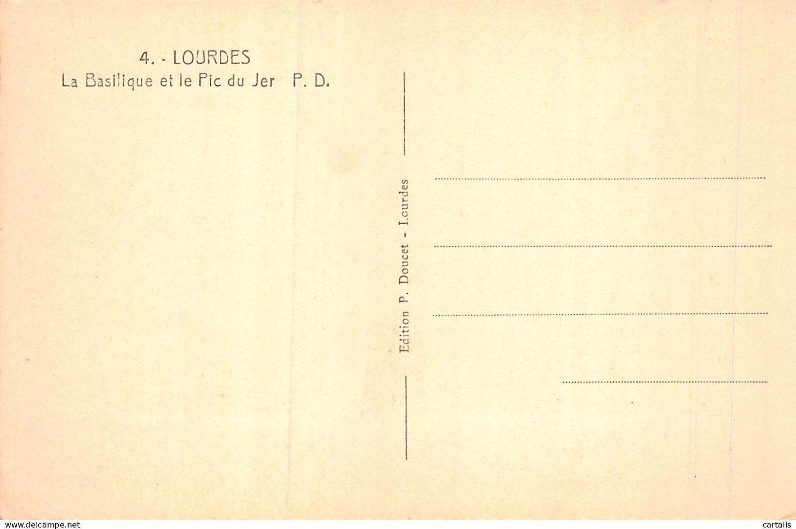 65-LOURDES-N°4194-D/0327 - Lourdes