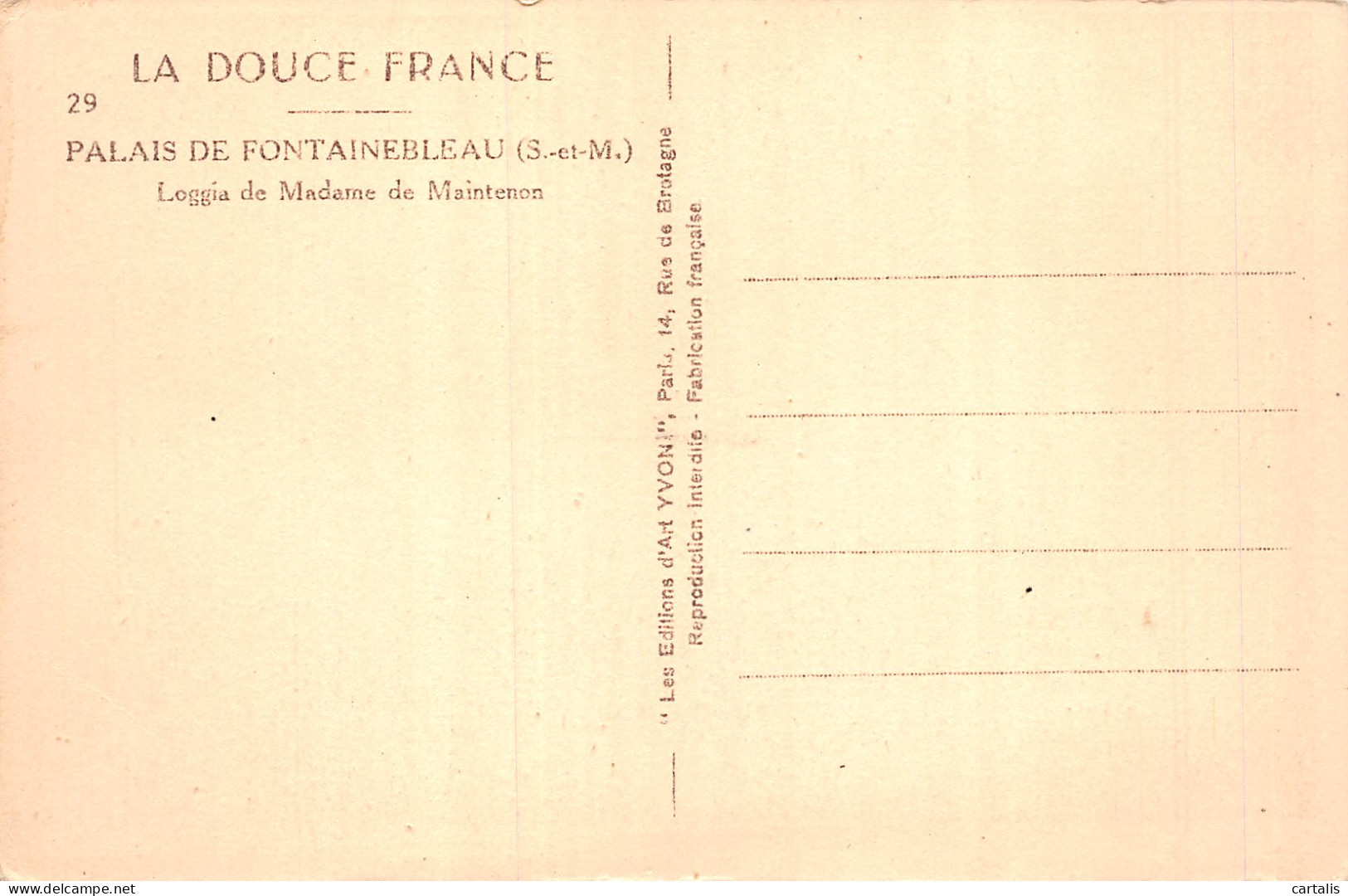 77-FONTAINEBLEAU-N°4194-D/0229 - Fontainebleau