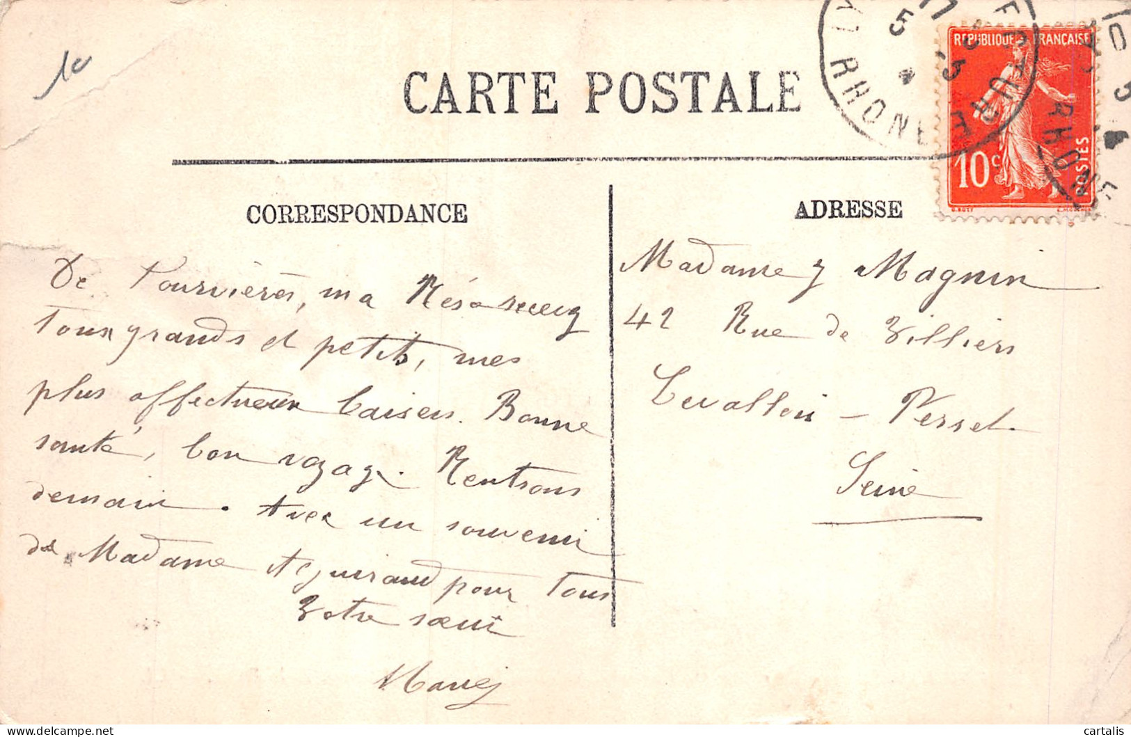 69-LYON-N°4194-D/0163 - Other & Unclassified