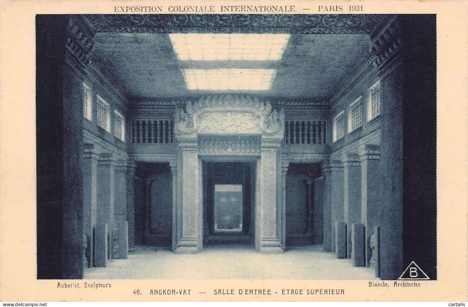 75-PARIS EXPO COLONIALE INTERNATIONALE ANGKOR 1931-N°4194-D/0097 - Expositions