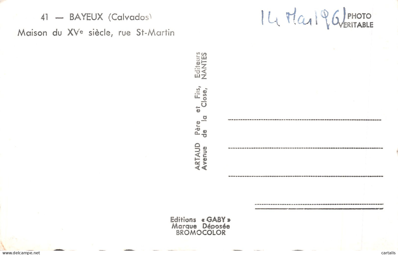 14-BAYEUX-N°4194-D/0093 - Bayeux