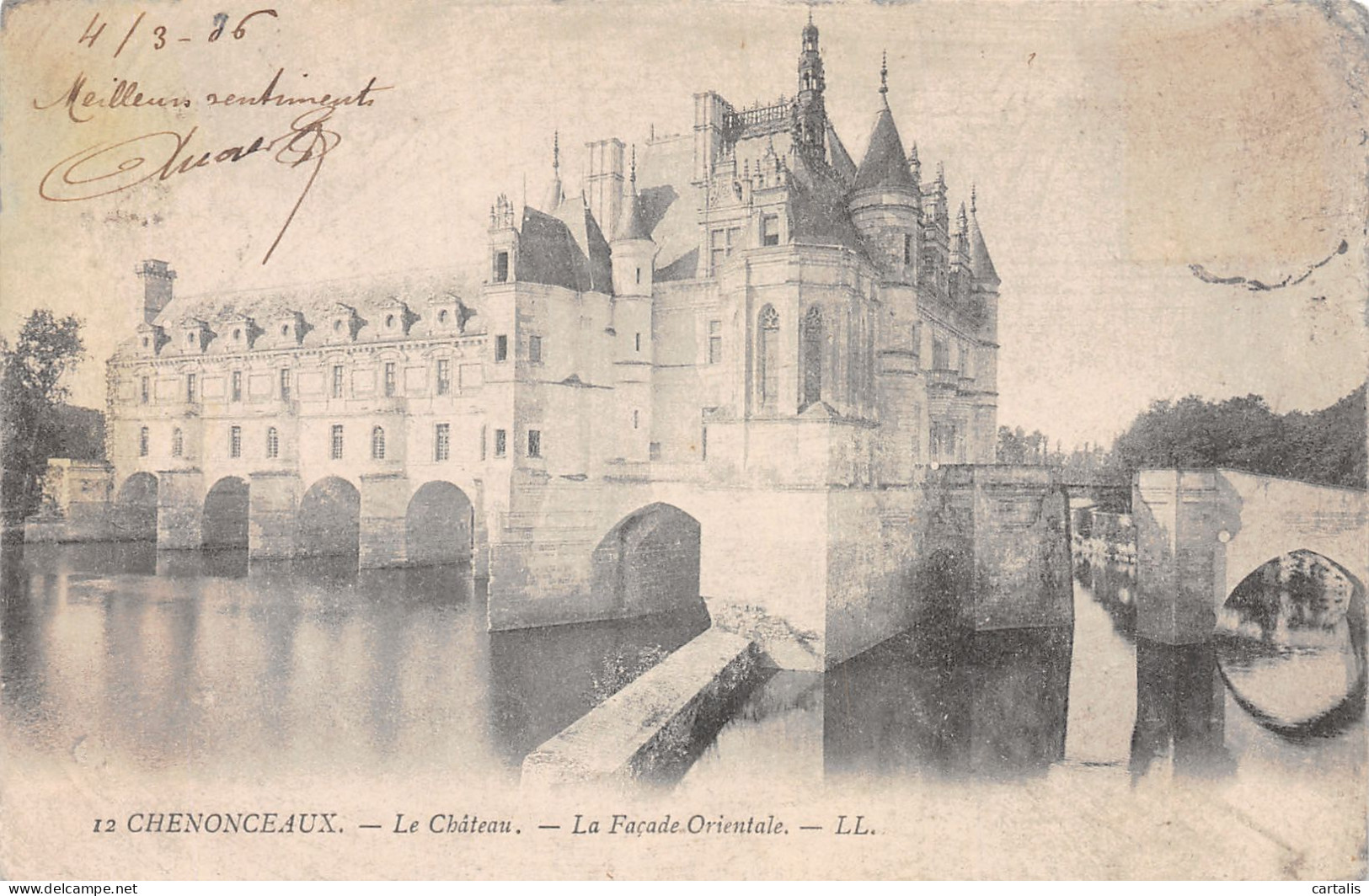 37-CHENONCEAUX-N°4194-D/0019 - Chenonceaux