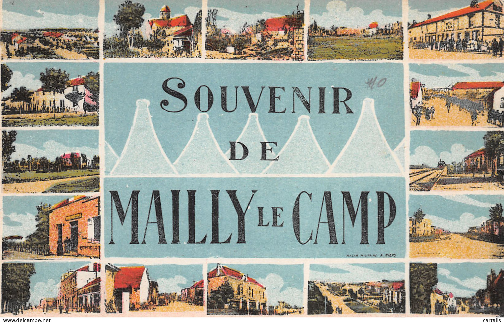 10-MAILLY LE CAMP-N°4194-C/0205 - Mailly-le-Camp