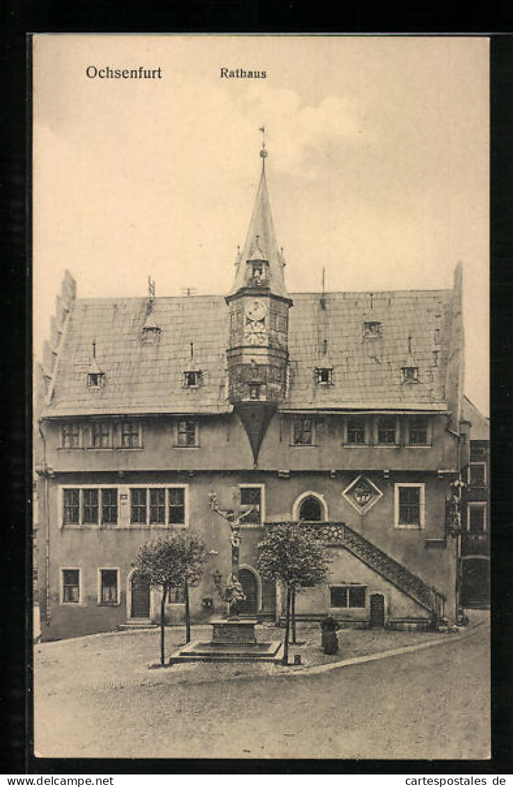 AK Ochsenfurt, Ansicht Vom Rathaus  - Ochsenfurt