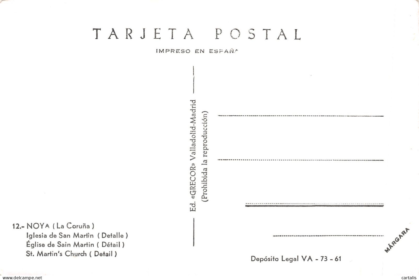 ESP-ESPAGNE NOYA-N°4194-C/0009 - Other & Unclassified