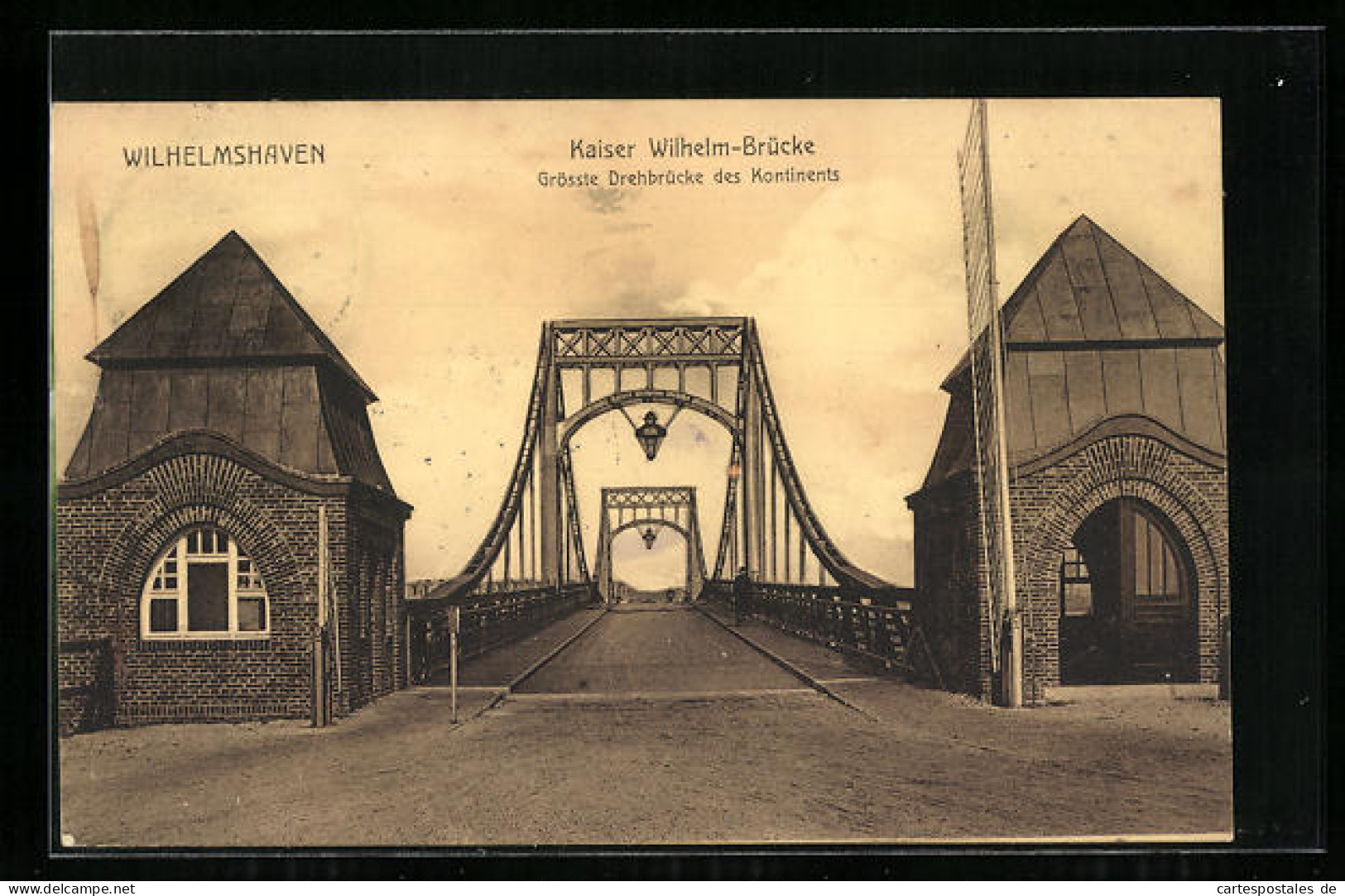 AK Wilhelmshaven, Kaiser Wilhelm-Brücke  - Wilhelmshaven