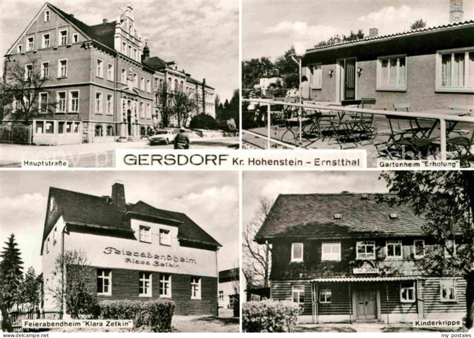 72727419 Gersdorf Hohenstein-Ernstthal Hauptstrasse Gartenheim Erholung Kinderkr - Andere & Zonder Classificatie