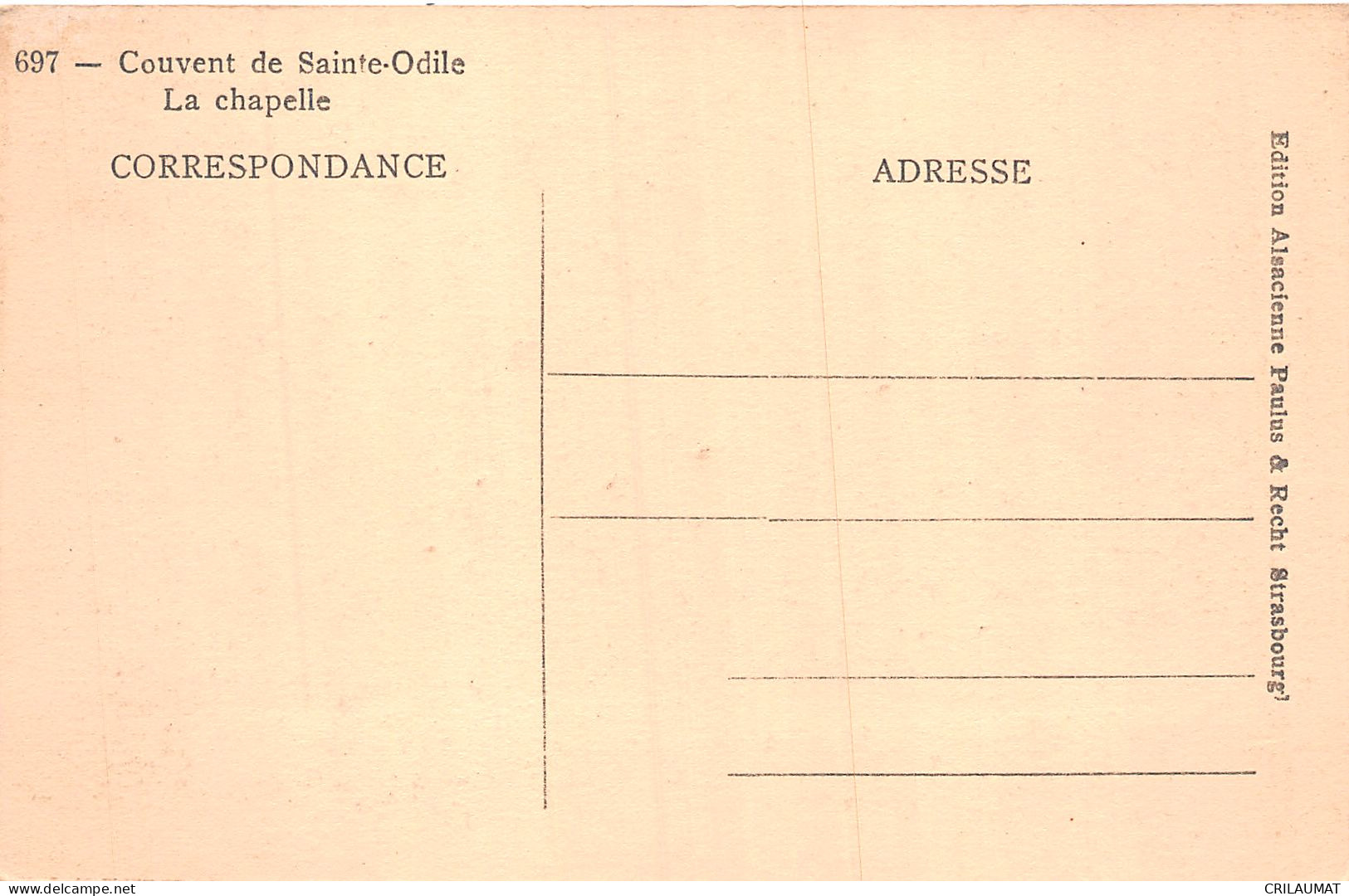 67-MONT SAINTE ODILE-N°5142-C/0125 - Andere & Zonder Classificatie