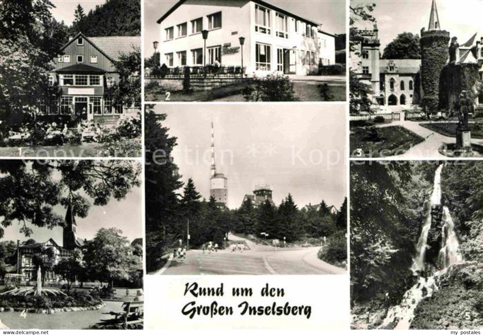 72727351 Tabarz Rund Um Den Inselsberg Massemuehle FDGB Erholungsheim Schloss Re - Tabarz