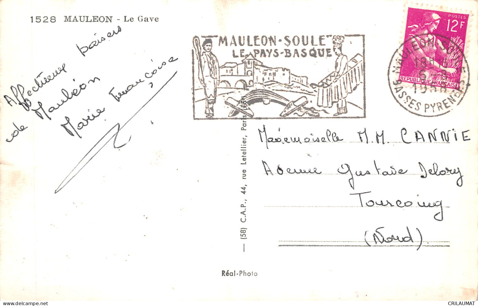 64-MAULEON-N°5142-B/0317 - Mauleon Licharre