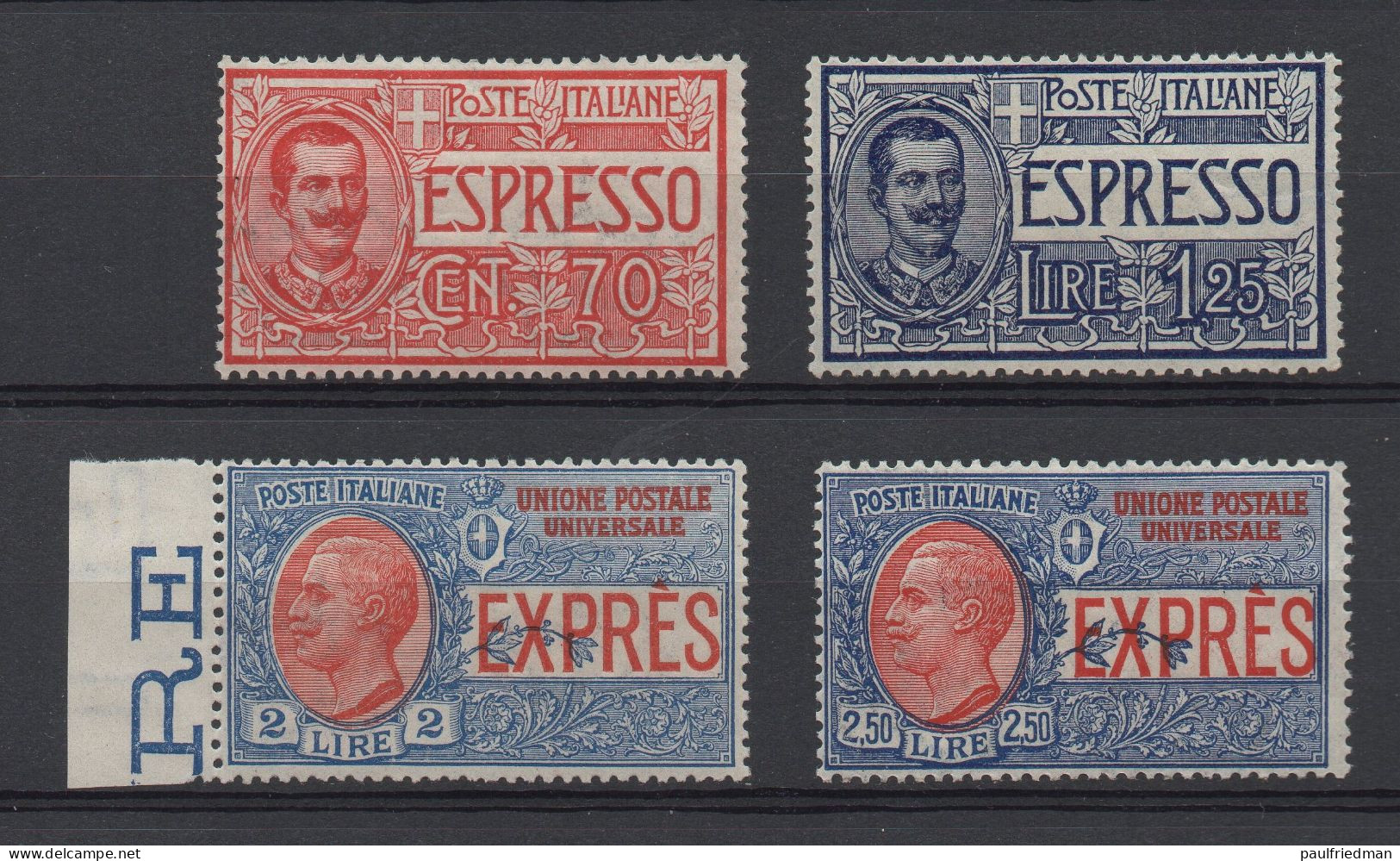 Regno 1925/26 - Espressi - Nuovi Gomma Integra - MNH** - Splendidi E Centrati - Express Mail