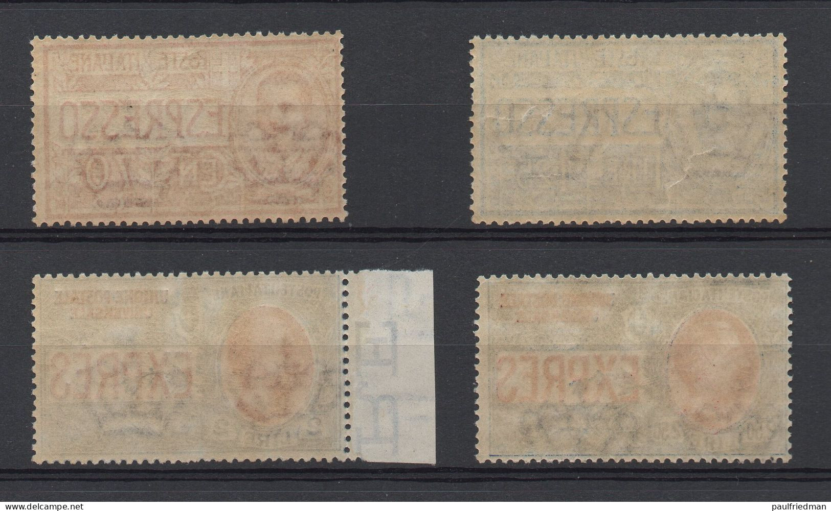 Regno 1925/26 - Espressi - Nuovi Gomma Integra - MNH** - Splendidi E Centrati - Eilsendung (Eilpost)