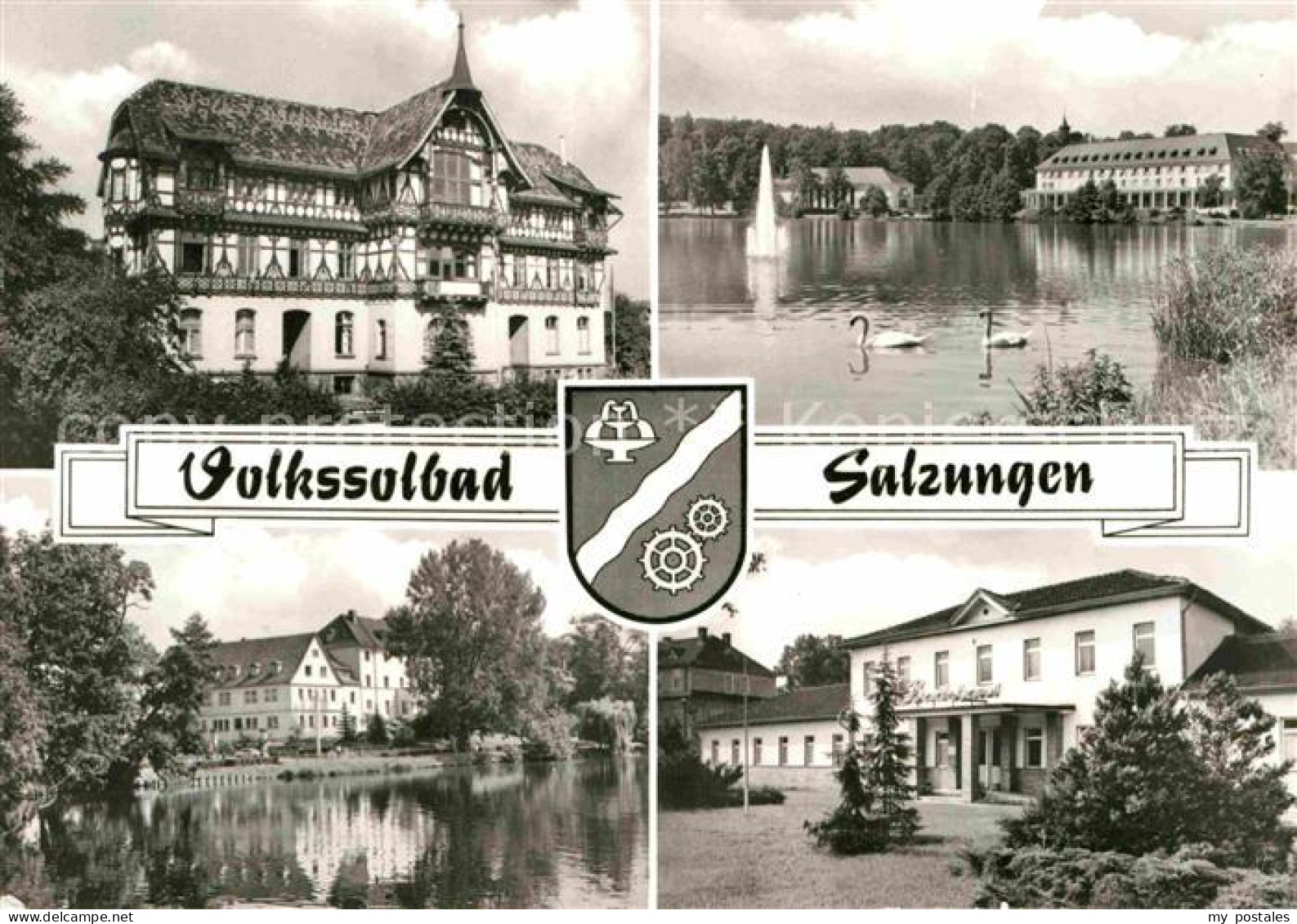 72727339 Bad Salzungen Kindersanatorium Charlottenhall Kurhaus Burgsee Hufeland  - Bad Salzungen