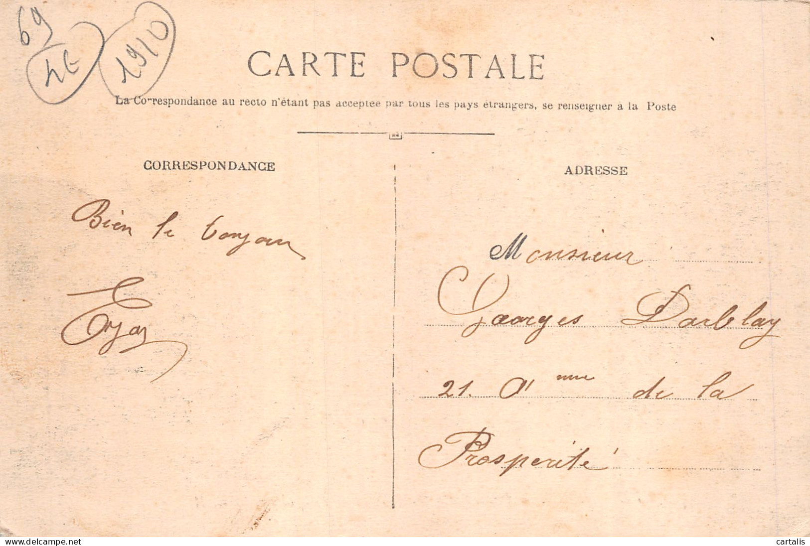 69-LYON-N°4194-F/0311 - Other & Unclassified