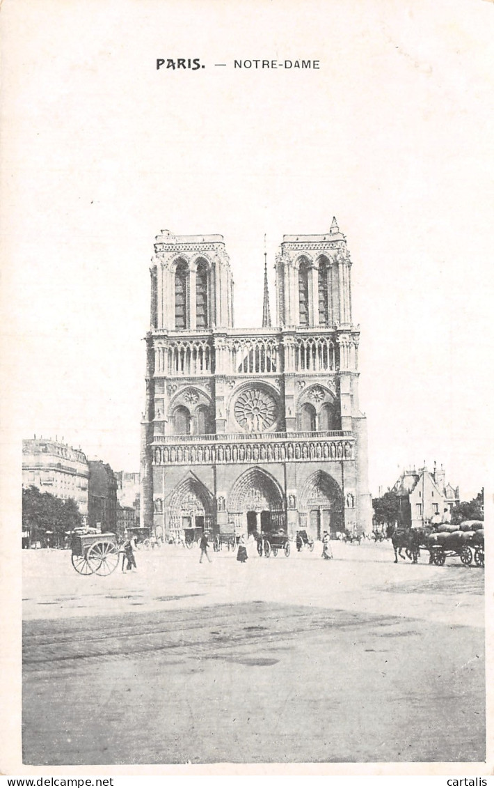 75-PARIS NOTRE DAME-N°4194-F/0299 - Notre-Dame De Paris