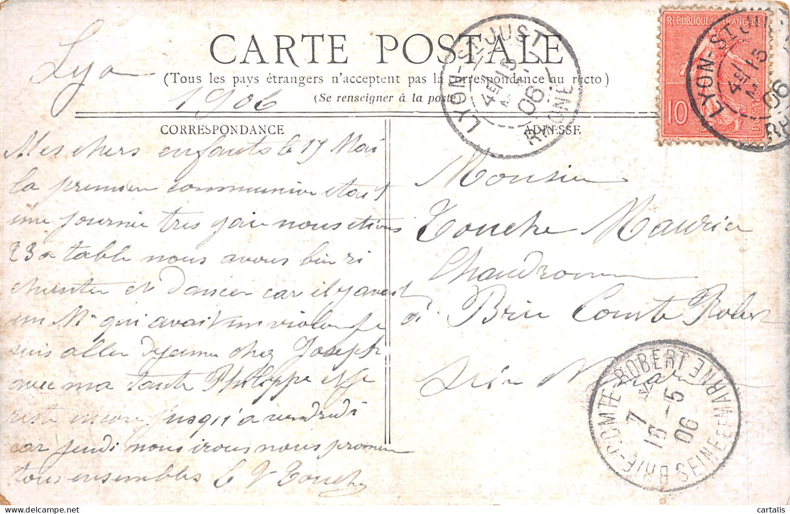 69-LYON-N°4194-F/0183 - Other & Unclassified