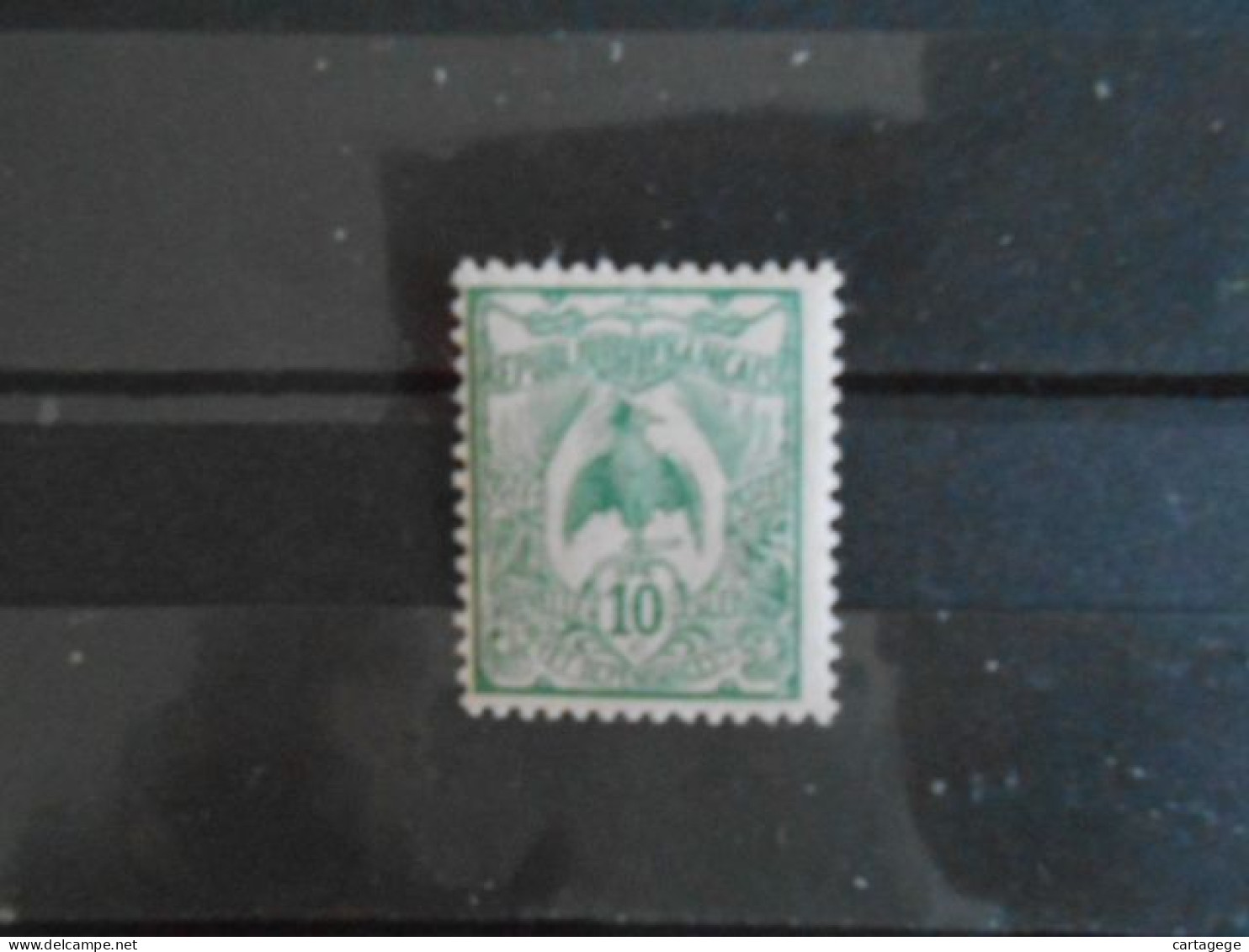 NOUVELLE-CALEDONIE YT 115 CAGOU  10c. Vert** - Unused Stamps