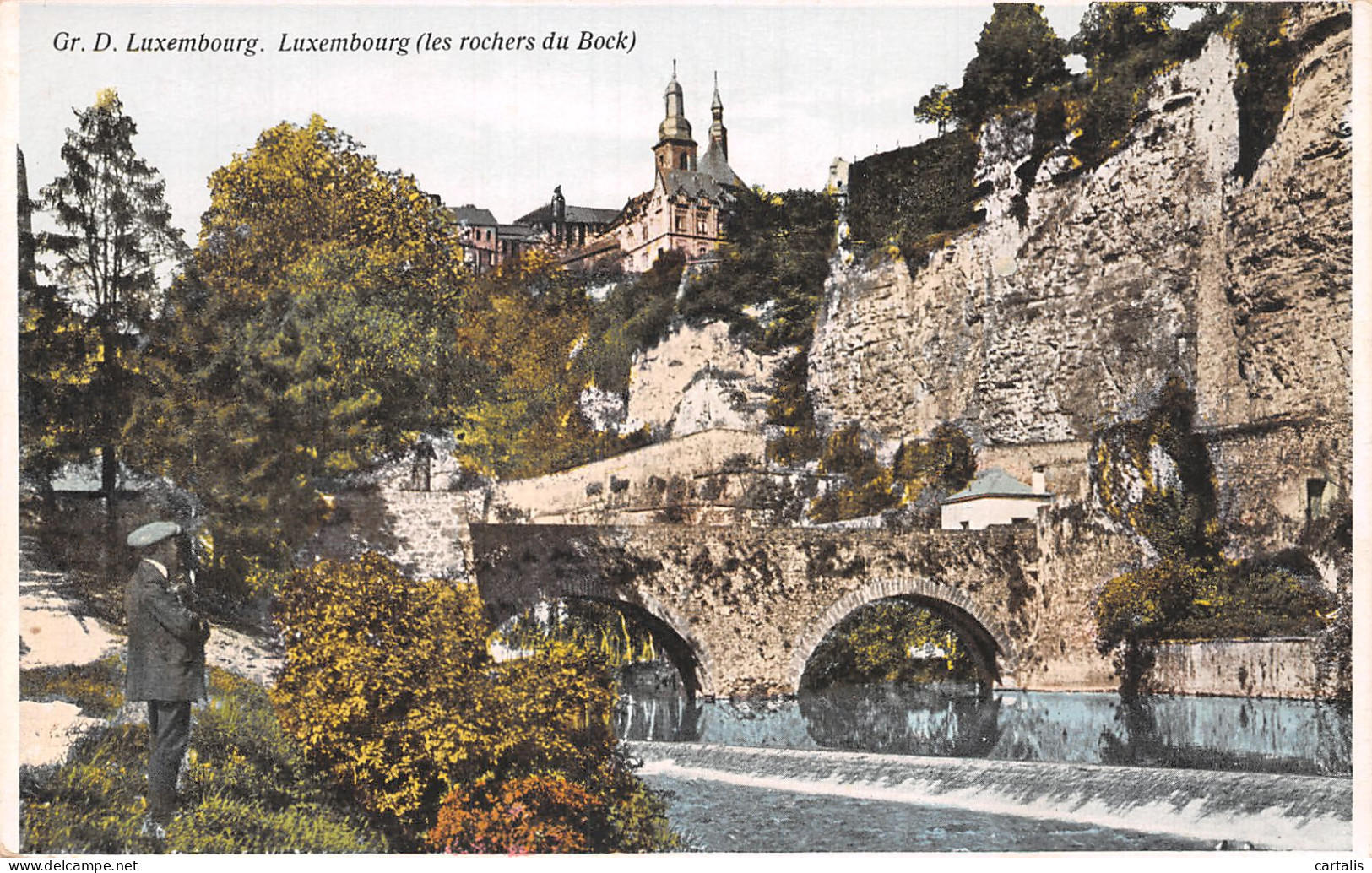 LUX-LUXEMBOURG LES ROCHERS DU BOCK-N°4194-F/0071 - Otros & Sin Clasificación