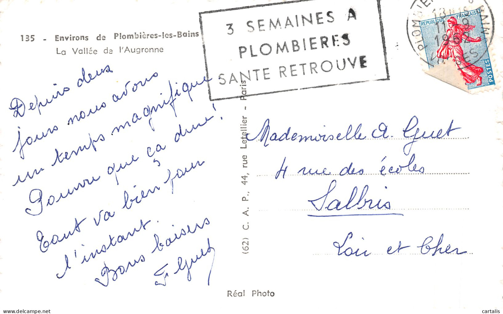88-PLOMBIERES LES BAINS-N°4194-F/0007 - Plombieres Les Bains