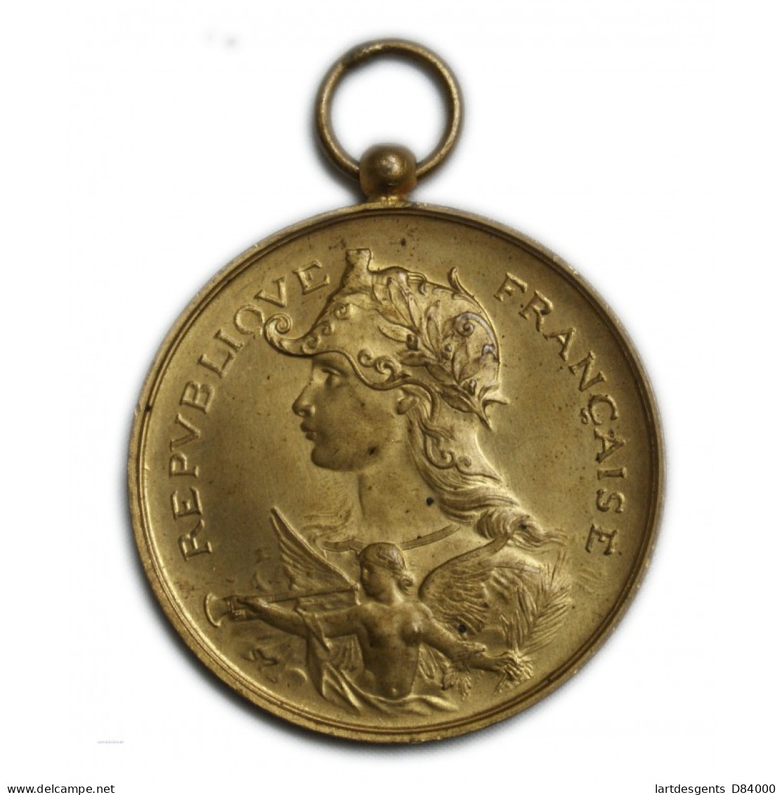 Médaille Bronze Doré - Tir De France Algérie Et Colonies Superbe - Professionali / Di Società