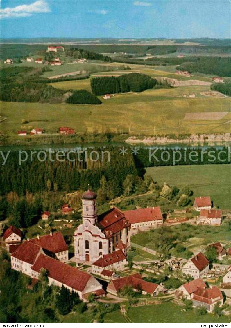 72727261 Maria Steinbach Fliegeraufnahme Mit Iller Und Schloss Kronburg Legau - Other & Unclassified