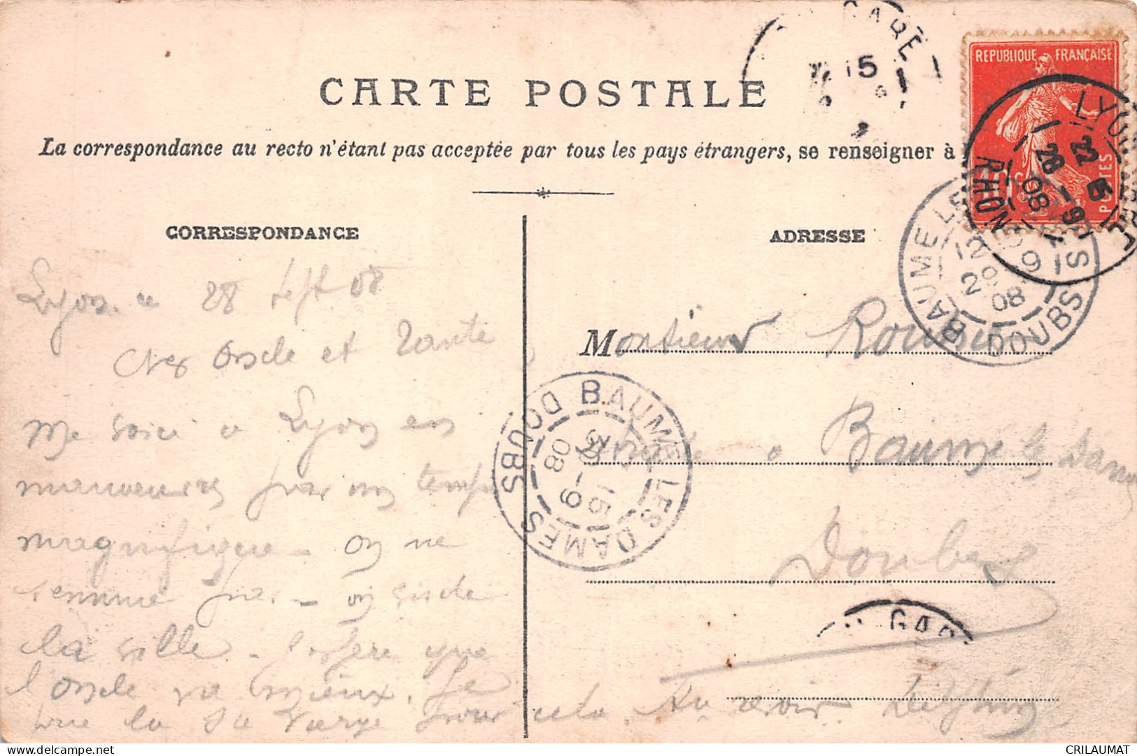 69-LYON-N°5142-G/0145 - Other & Unclassified