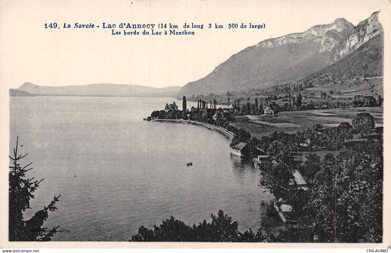 74-LAC D ANNECY-N°5142-G/0065 - Other & Unclassified