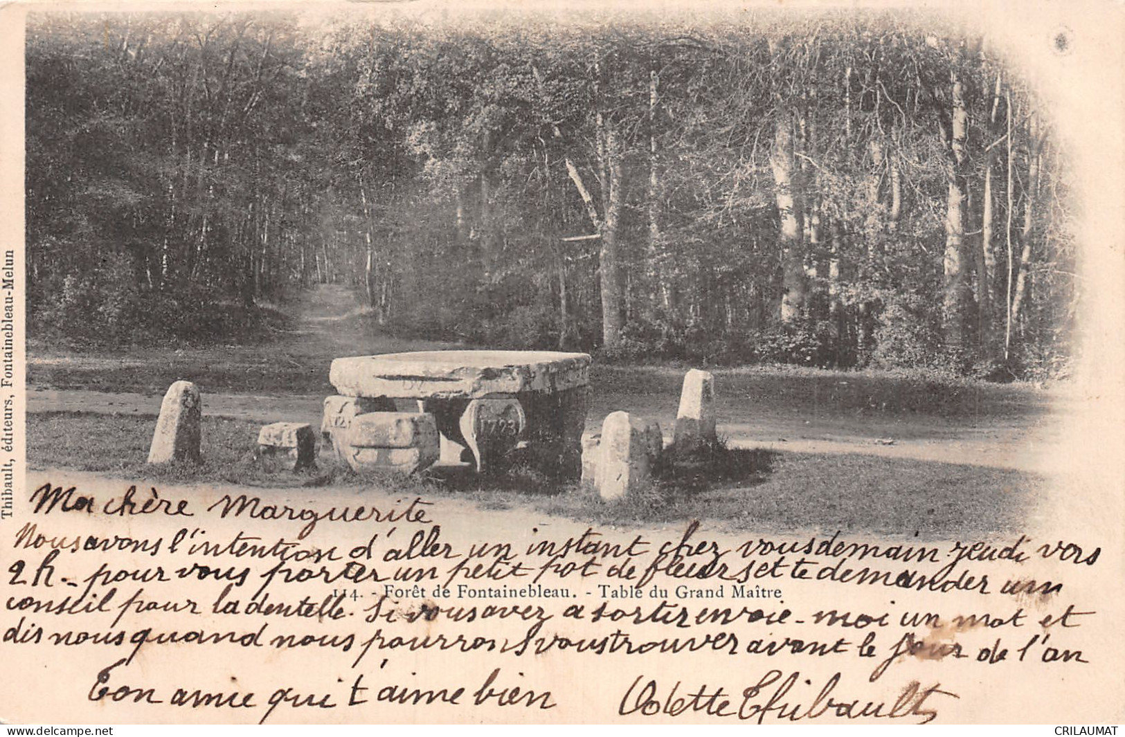 77-FONTAINEBLEAU LA FORET-N°5142-F/0273 - Fontainebleau