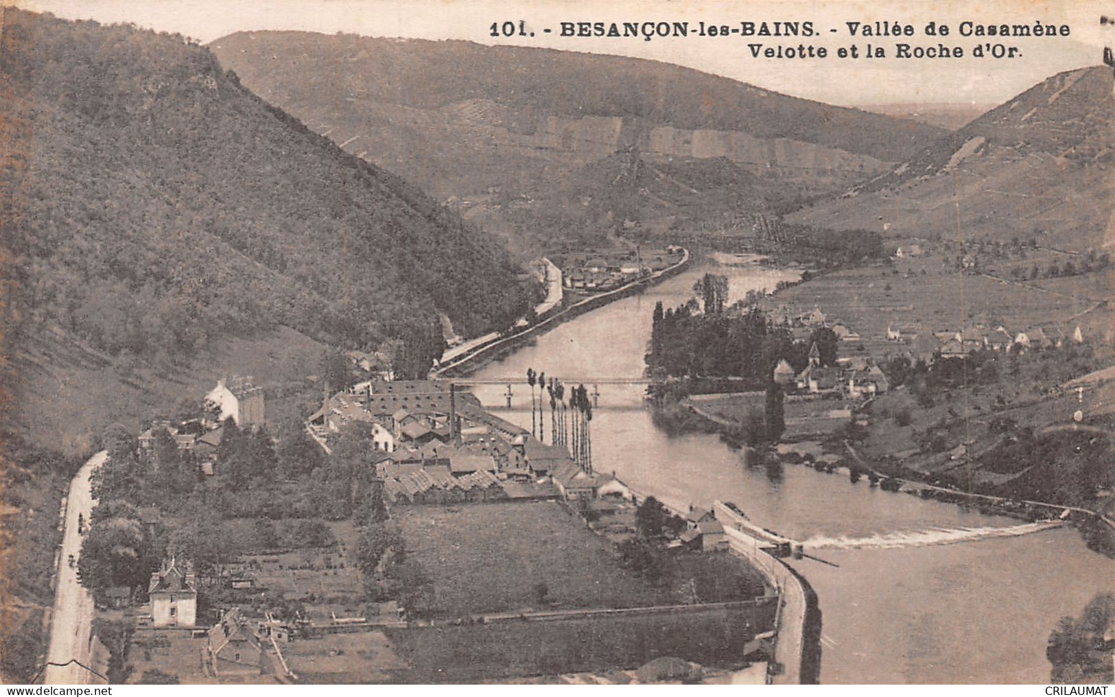 25-BESANCON LES BAINS-N°5142-F/0107 - Besancon